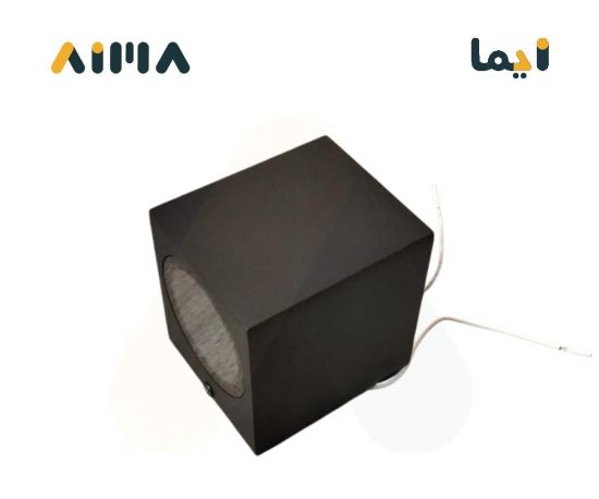 صورة جداري مودرن مربع جهة واحدة بدون لمبة